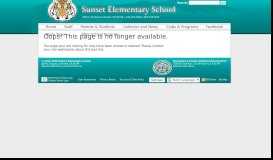 
							         Aeries Parent Portal - Sunset Elementary School - School Loop								  
							    