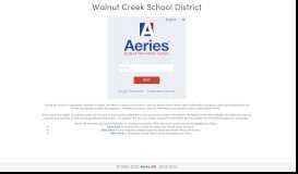 
							         Aeries Parent Portal - Walnut Creek School District								  
							    