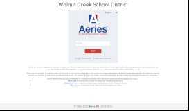 
							         Aeries Parent Portal - Walnut Creek - Walnut Creek School District								  
							    