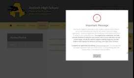 
							         Aeries Portal / Home - Antioch High School								  
							    
