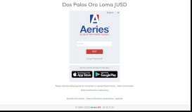 
							         Aeries: Portals - Aeries Student Information System								  
							    