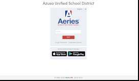 
							         Aeries: Portals - Azusa Unified School District								  
							    