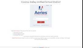 
							         Aeries: Portals - Covina-Valley USD Aeries - Covina-Valley Unified ...								  
							    