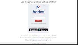 
							         Aeries: Portals - Las Virgenes Unified School District								  
							    