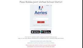 
							         Aeries: Portals - Paso Robles								  
							    