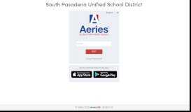 
							         Aeries: Portals - SPUSD Parent Portal - South Pasadena Unified ...								  
							    