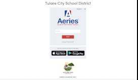
							         Aeries: Portals - Tulare City School District								  
							    