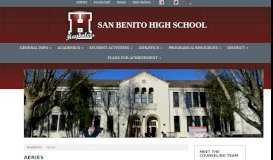 
							         Aeries | San Benito High School								  
							    