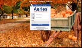 
							         Aeries - Tulare City School District								  
							    