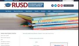 
							         Aeries Web Parent Portal - Riverside Unified School District								  
							    