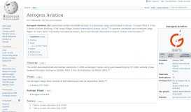 
							         Aerogem Aviation - Wikipedia								  
							    