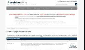 
							         Aerohive Legacy Subscriptions | AerohiveWorks.com								  
							    