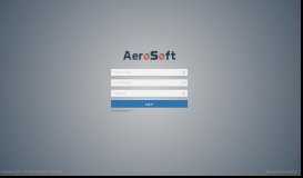 
							         AeroSoft Portal								  
							    