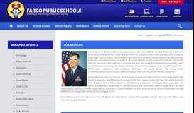 
							         Aerospace (AFJROTC) / Instructors - Fargo Public Schools								  
							    