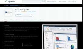 
							         AFE Navigator Reviews and Pricing - 2020 - Capterra								  
							    