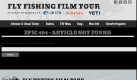
							         Affiliate Payment Portal - Fly Fishing Film Tour								  
							    