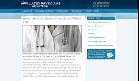 
							         Affiliated Physicians of Suite 118: Chicago, IL								  
							    