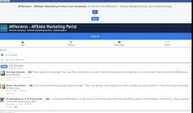 
							         Affilorama - Affiliate Marketing Portal - Home | Facebook								  
							    