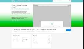 
							         affinityeducation.e3learning.com.au - Kineo - Online Training ...								  
							    