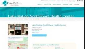 
							         Affordable Eye Doctor in Lake Station IN | NorthShore Health Centers								  
							    