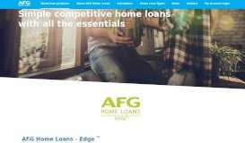 
							         AFG Home Loan Products - AFG - Edge Home Loans								  
							    
