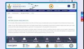 
							         AFGJI | Indian Air Force | Government of India								  
							    