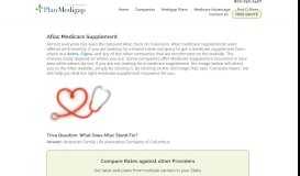 
							         Aflac Medicare Supplement Insurance Plans | Plan Medigap								  
							    