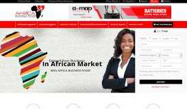
							         Africa Business Pages								  
							    