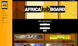 
							         Africa Job Board | Jobs and Careers Search in Africa | Browse Job ...								  
							    