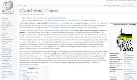 
							         African National Congress - Wikipedia								  
							    