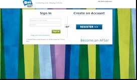 
							         AFS Participant Portal: Login - AFS Global								  
							    