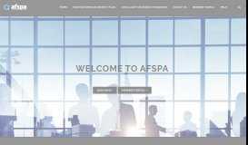
							         AFSPA - Join Now - American Foreign Service Protective Association								  
							    