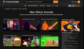 
							         After Effects Tutorials | ProductionCrate								  
							    