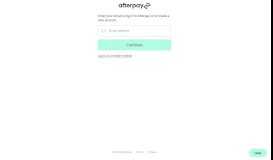 
							         Afterpay								  
							    