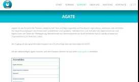 
							         Agate | GELAN - Gesamtlösung EDV Landwirtschaft und Natur								  
							    