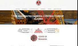 
							         AGC of Alaska - The Associated General Contractors of Alaska								  
							    