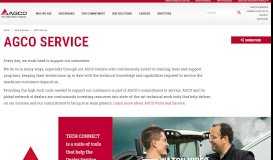 
							         AGCO Service | AGCO								  
							    