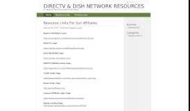 
							         agemni :: DIRECTV & DISH NETWORK RESOURCES								  
							    