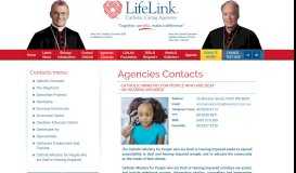 
							         Agencies Contacts | LifeLink								  
							    