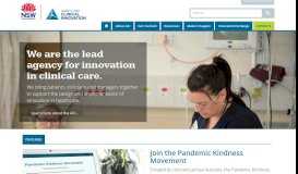 
							         Agency for Clinical Innovation | Collaboration. Innovation. Better ...								  
							    