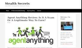 
							         Agent Anything Review: Is It A Scam Or A Legitimate Way To ...								  
							    