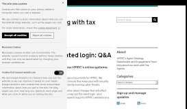 
							         Agent automated login: Q&A - HMRC working with tax agents								  
							    