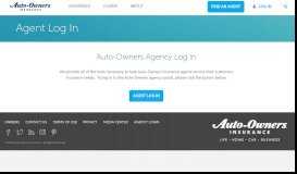 
							         Agent Login - Auto-Owners Insurance								  
							    