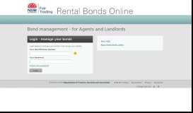 
							         Agent Login Page - RBO								  
							    