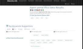 
							         Agent portal iffco tokio Results For Websites Listing - SiteLinks.Info								  
							    