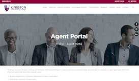 
							         Agent Portal | KINGSTON								  
							    