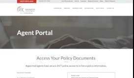 
							         Agent Portal - RIC Insurance General Agency								  
							    