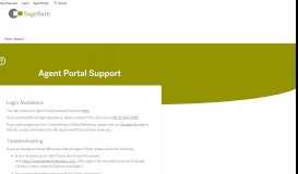
							         Agent Portal Support - SageSure Insurance Managers								  
							    