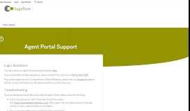 
							         Agent Portal Support - SageSure								  
							    