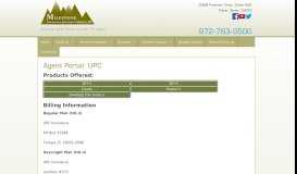 
							         Agent Portal: UPC - Milestone Insurance								  
							    